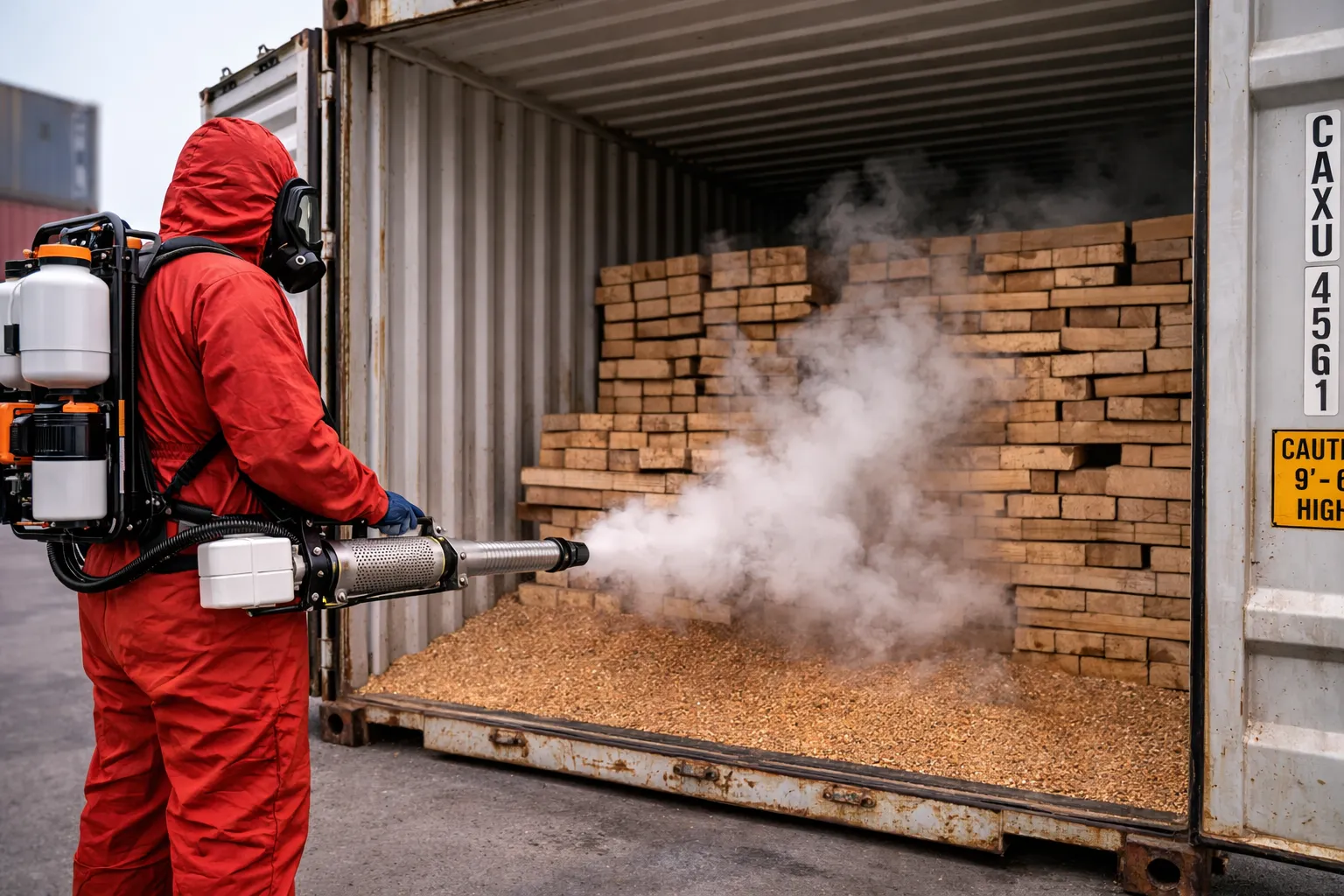 фумигация контейнеров по доступной цене