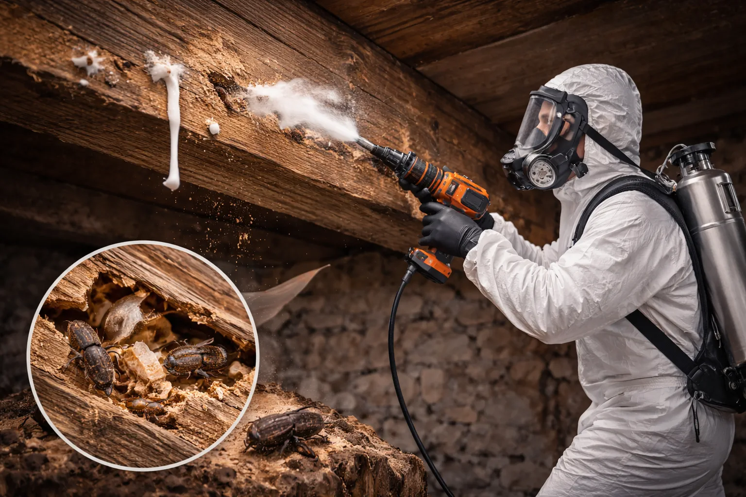 проводим комплексную обработку от короеда